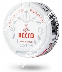 Oden's - Cold Dry - 13g (оригинал, Швеция)