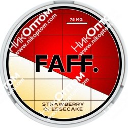 FAFF - 75mg - STRAWBERRY CHEESECAKE