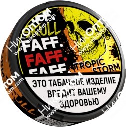 FAFF. SKULL - ЧЗ (акциз) - 15gr - TROPIC STORM - Манго и Апельсин
